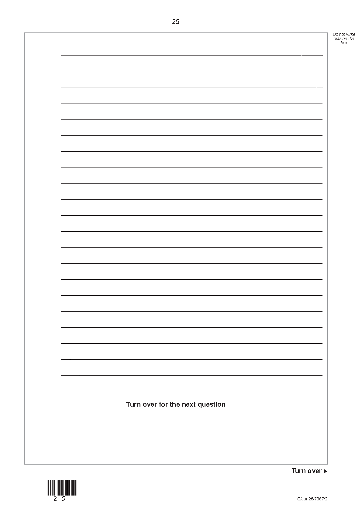 AQA Further Mathematics Paper 2 2025 Question Paper PDF IMG-1