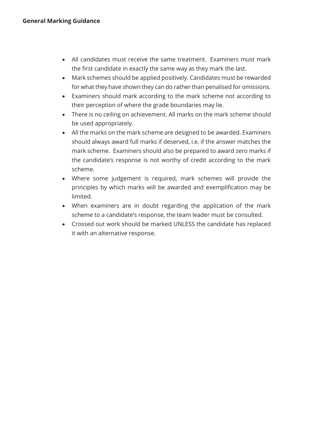 Pearson Edexcel GCSE Chinese Paper 1H 2025 Mark Scheme IMG-3