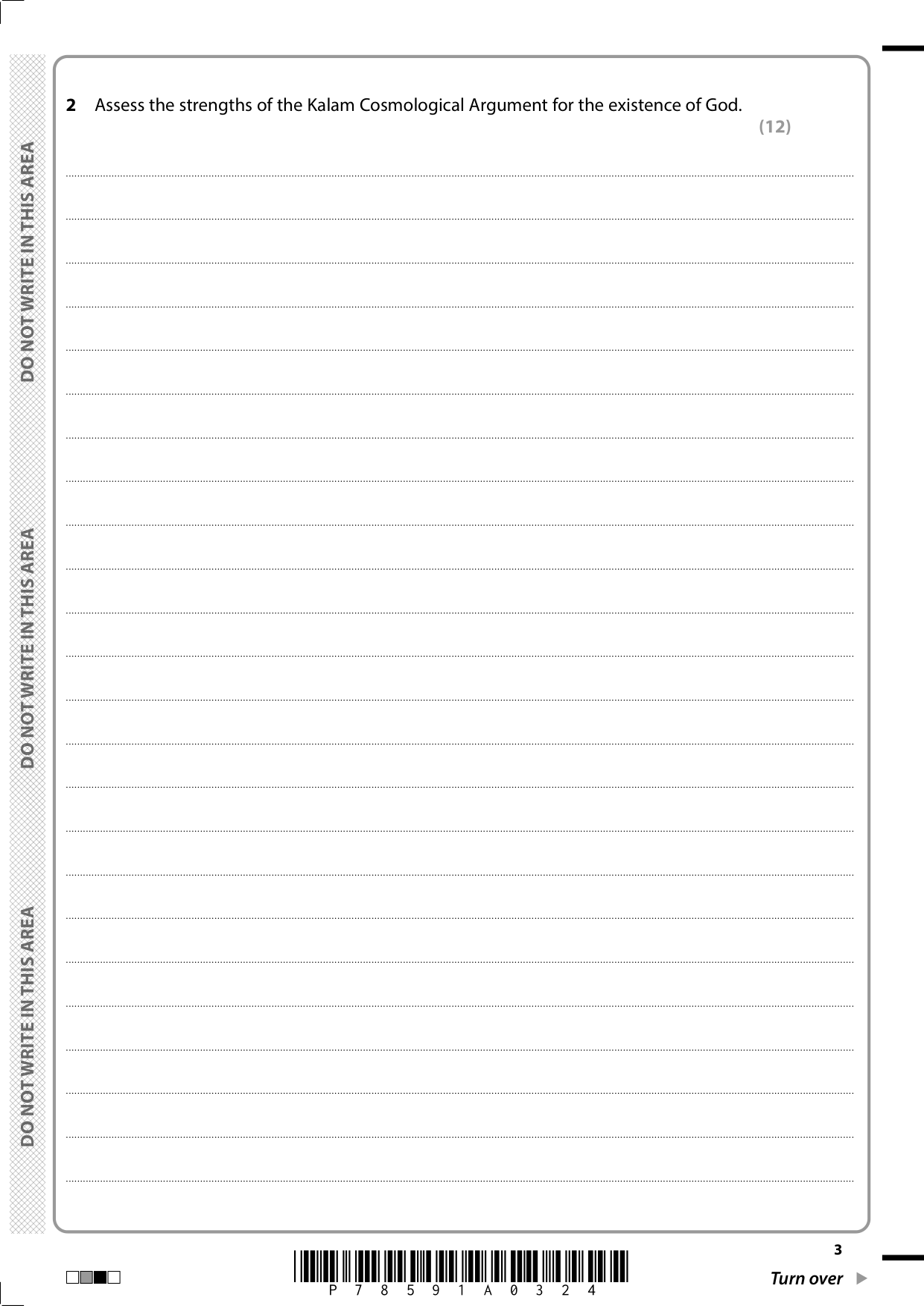 Pearson Edexcel A Level Religious Studies Paper 1 2025 QP IMG-3