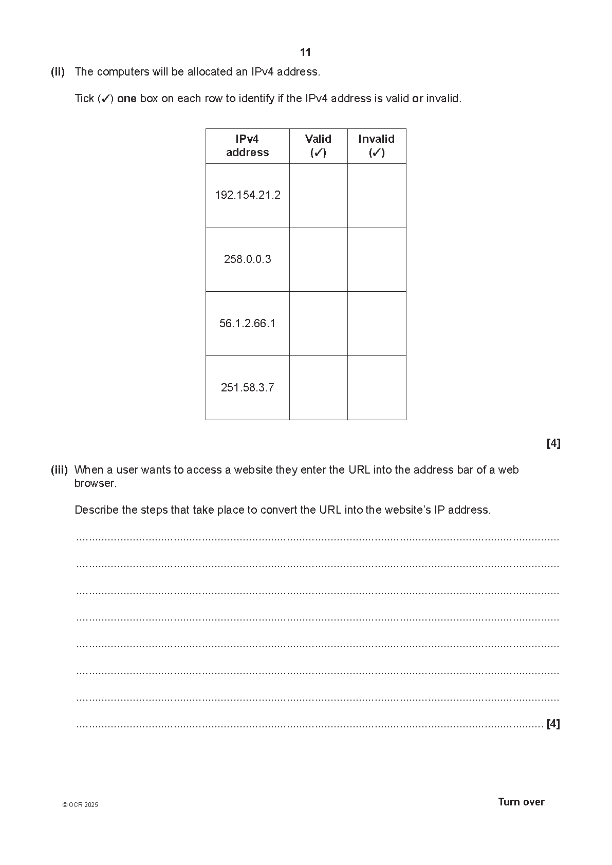 OCR GCSE Computer Science Paper 1 2025 Question Paper IMG-1