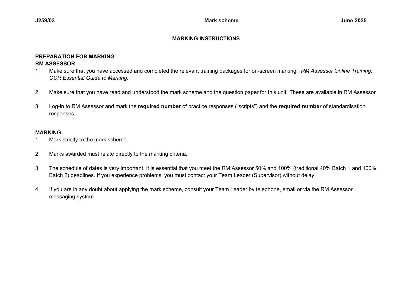 OCR GCSE Physics Paper 3 2025 Mark Scheme IMG-3