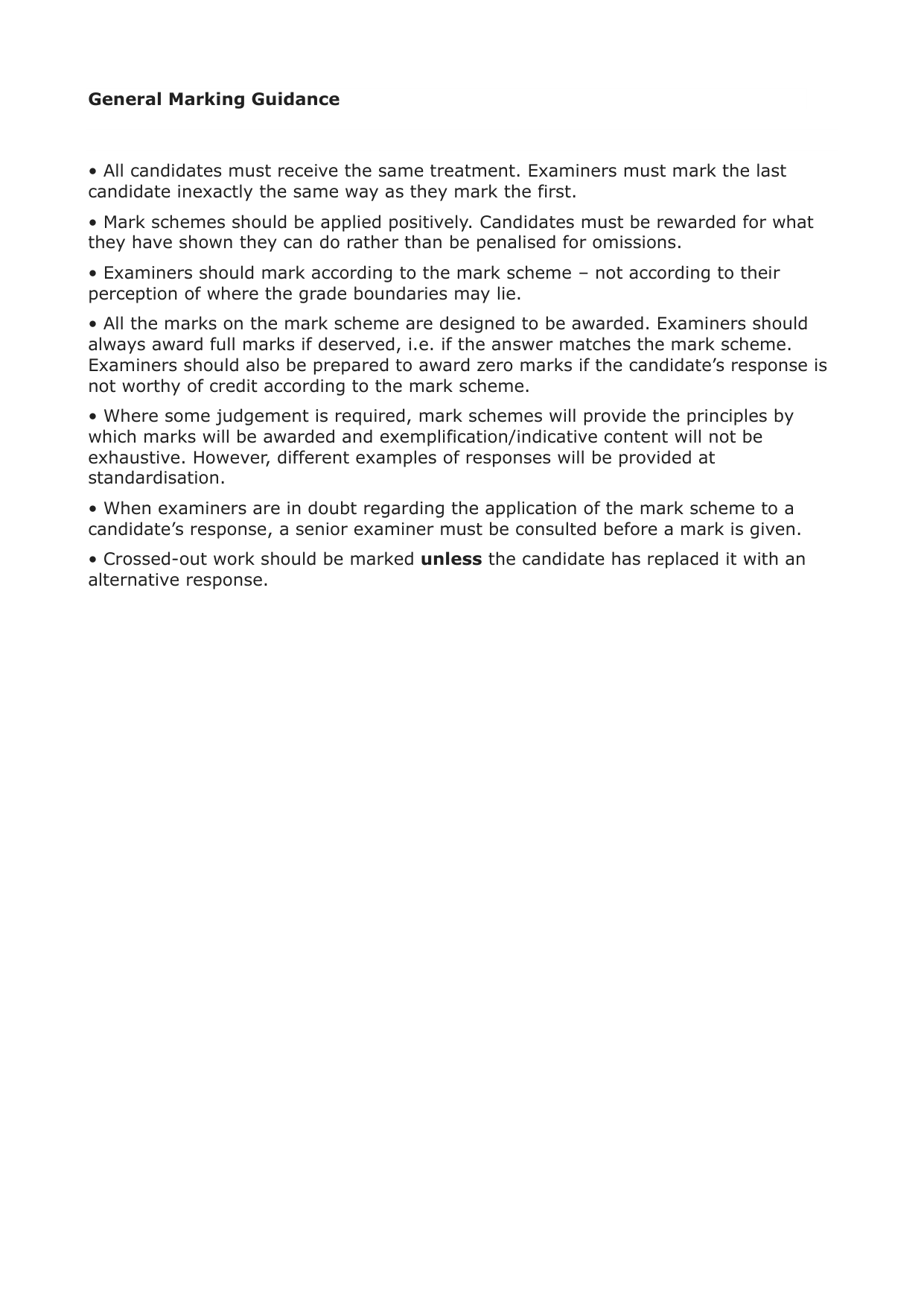 Pearson Edexcel AS Politics Paper 1 2025  Mark Scheme PDF IMG-3