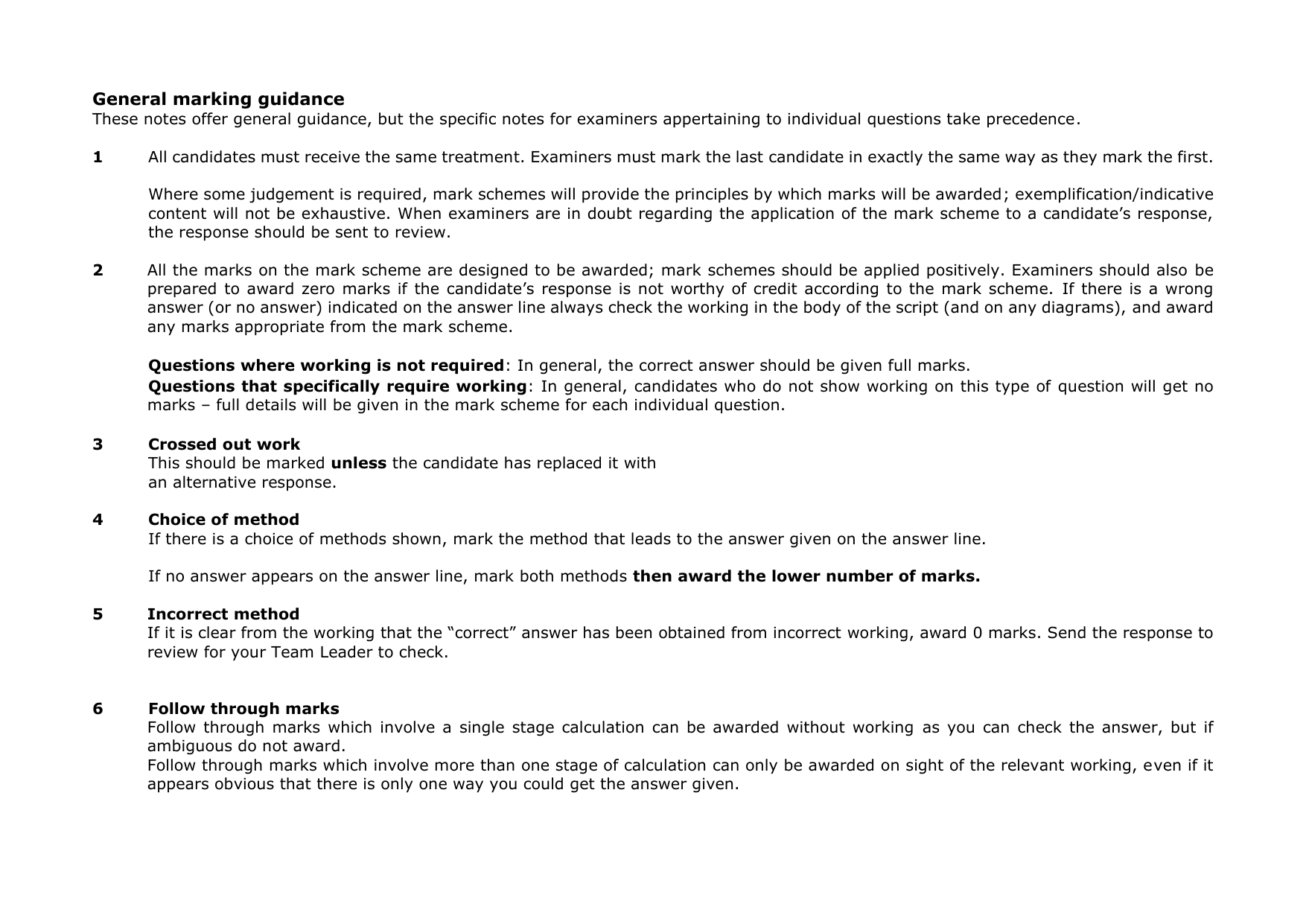 Pearson Edexcel GCSE Maths Paper 3F 2025 Mark Scheme PDF IMG-3