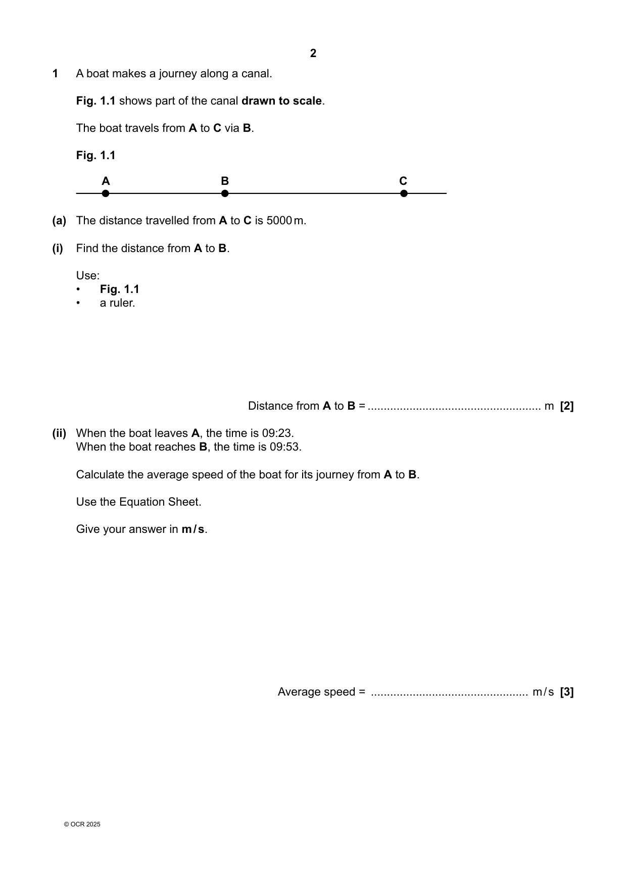 OCR GCSE Physics B Paper 3 2025 Question Paper