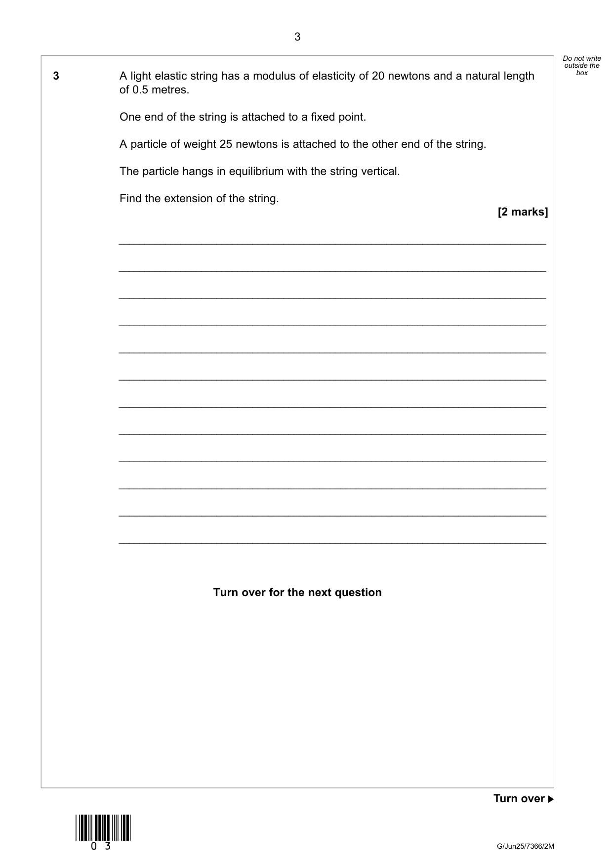 AQA AS Further Mathematics Paper 2m 2025 QP IMG-3