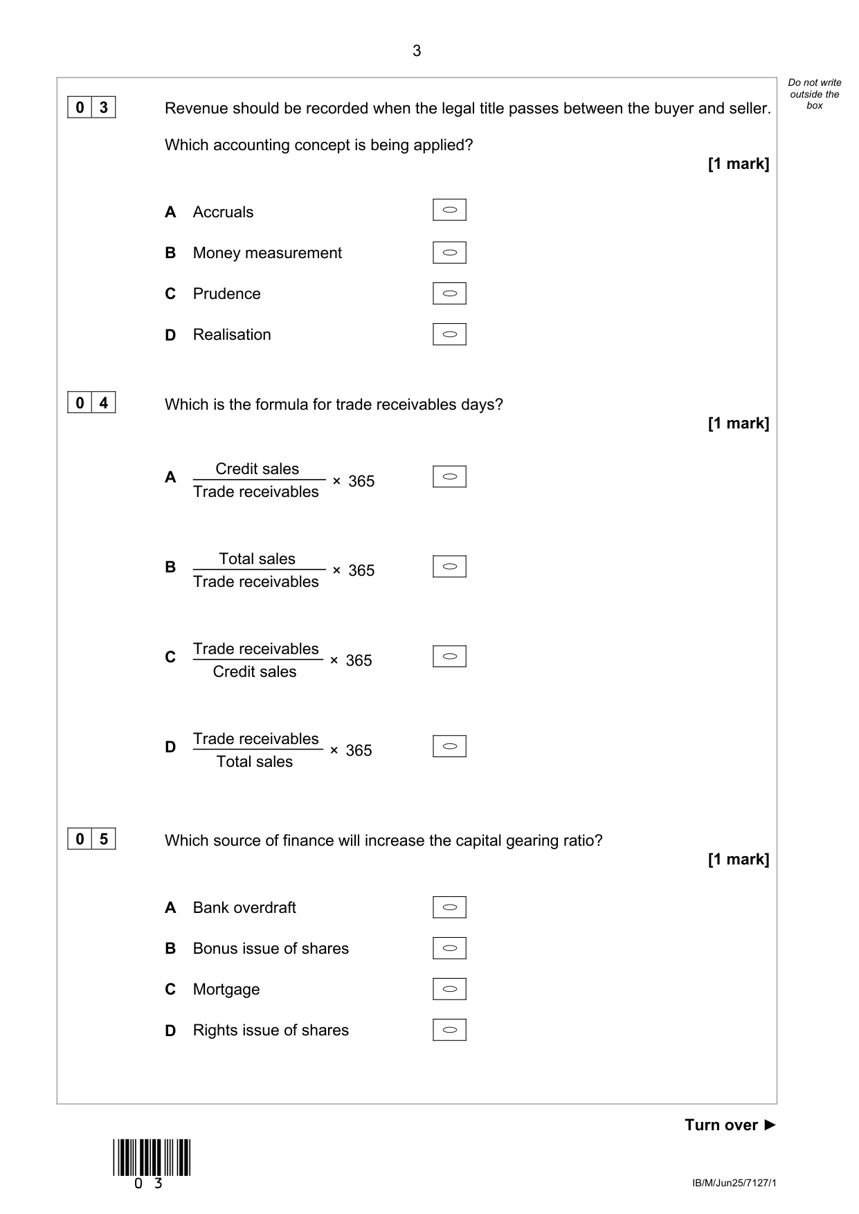 AQA A Level Accounting Paper 1 2025 Question Paper PDF IMG-3