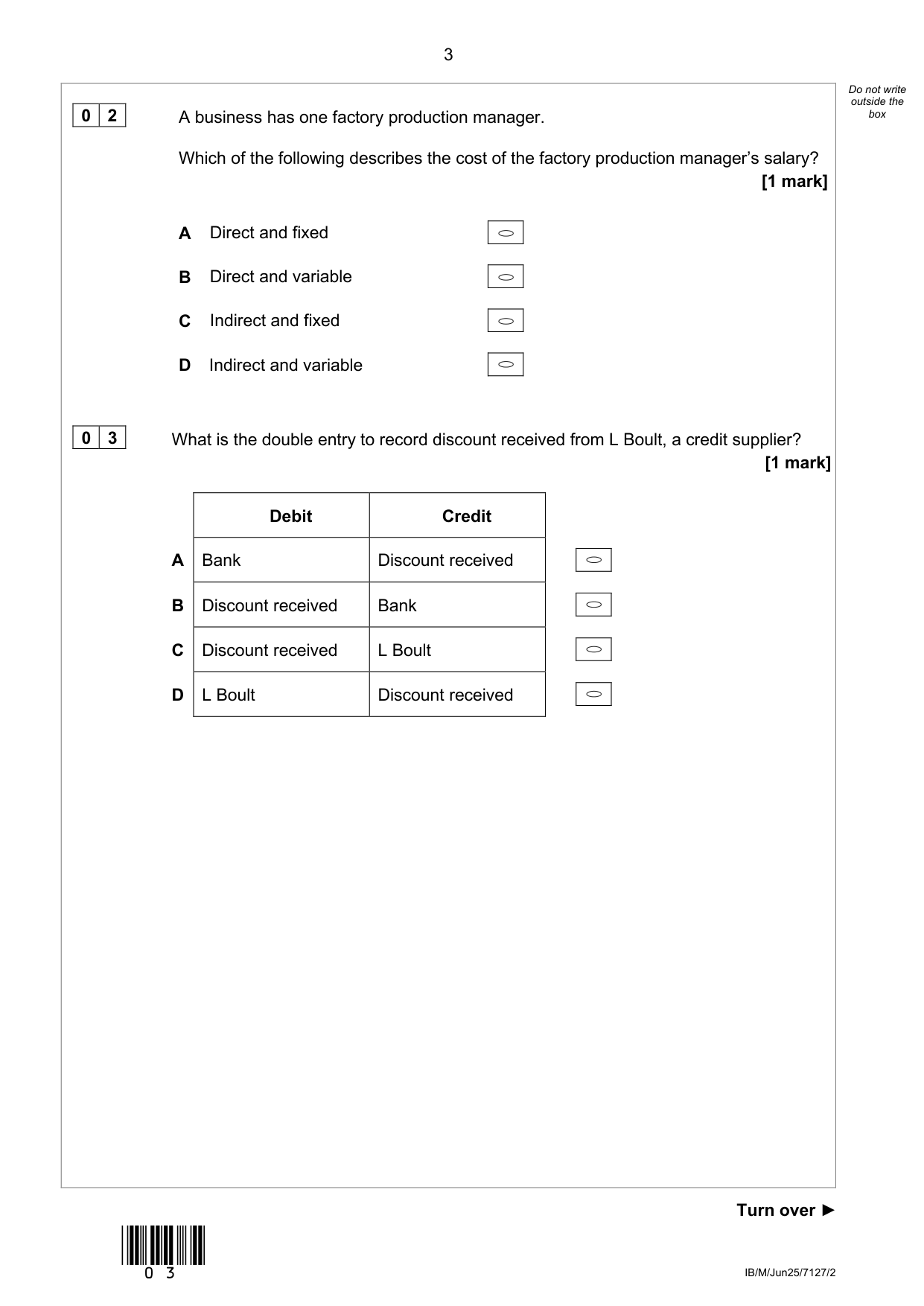 AQA A Level Accounting Paper 2 2025 Question Paper PDF IMG-3