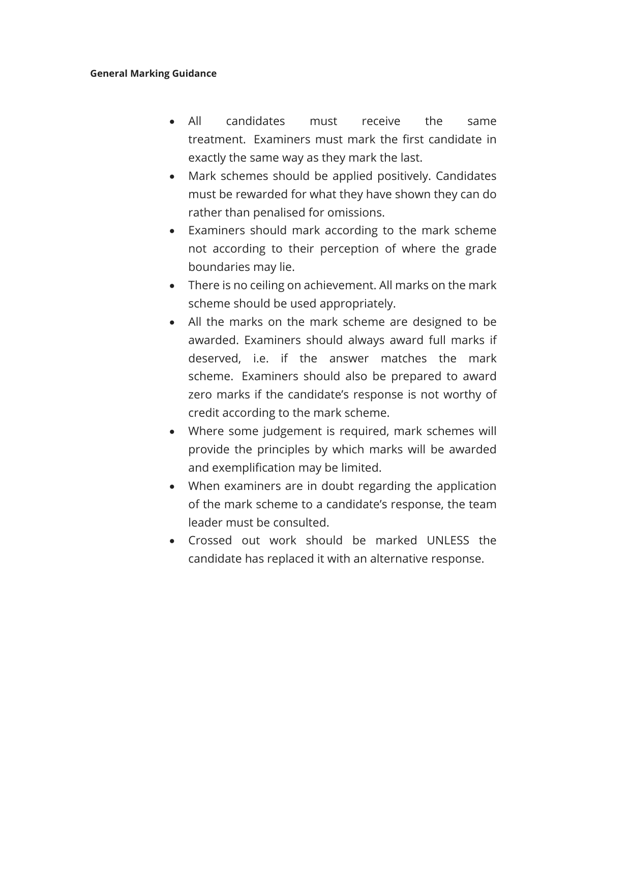 Pearson Edexcel GCSE Persian Paper 4H 2025 Mark Scheme IMG-3