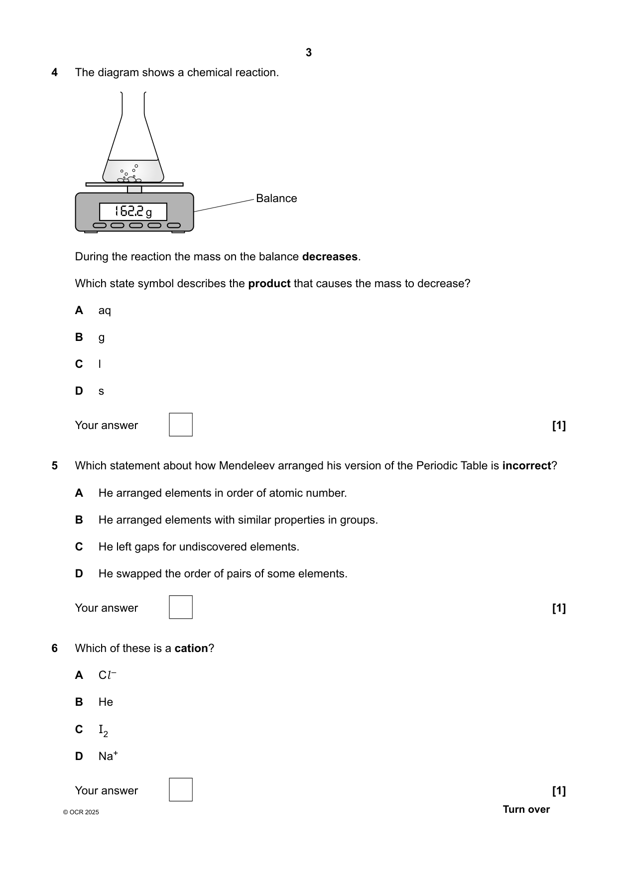 OCR GCSE Combined Science Chemistry Paper 9 2025 QP IMG-3