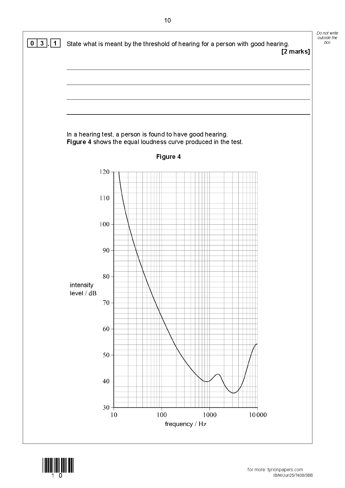 AQA A Level Physics Paper 3BB 2025 Question Paper IMG-1