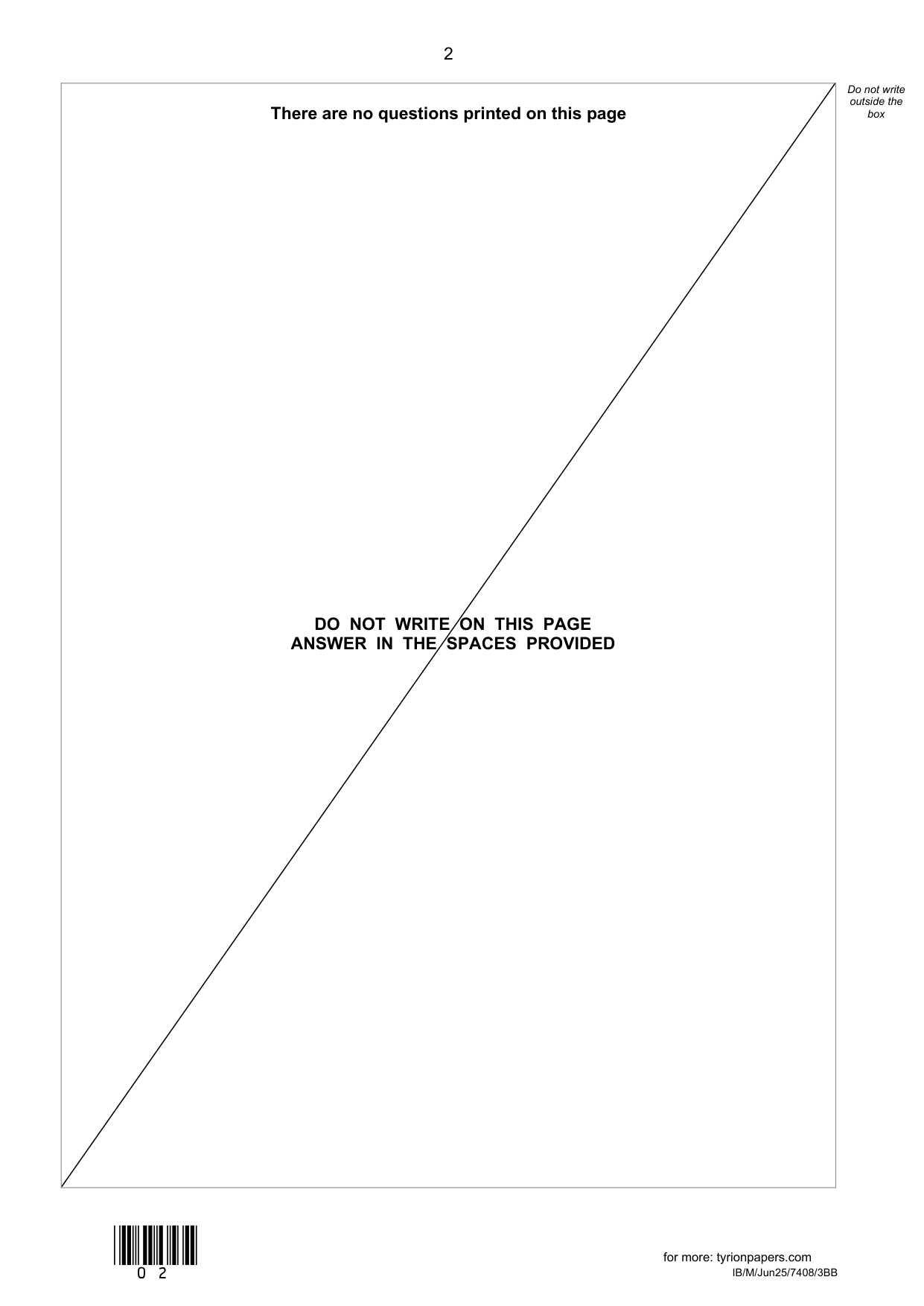 AQA A Level Physics Paper 3BB 2025 Question Paper