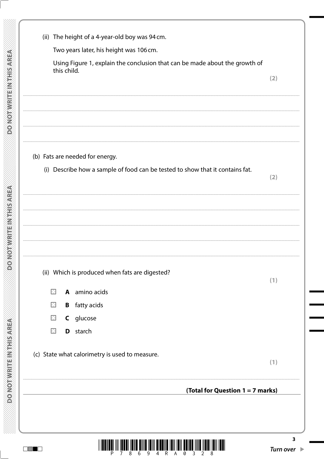 Pearson Edexcel GCSE Biology Paper 1H 2025 Question Paper IMG-3