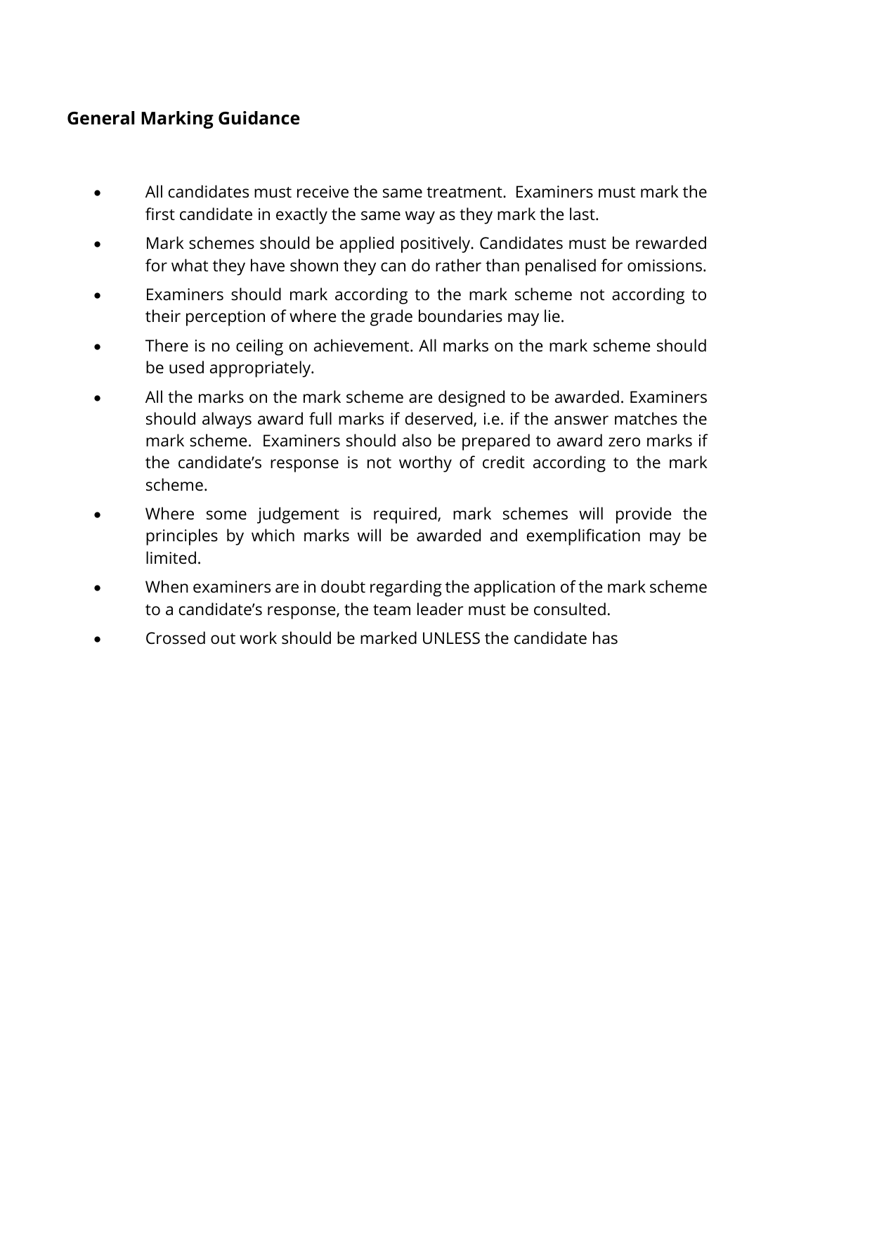 Pearson Edexcel A Level Biology Paper 3 2025 Mark scheme IMG-3