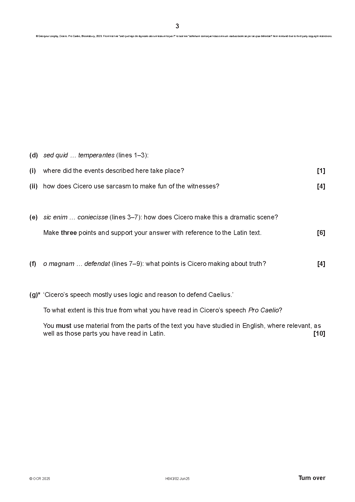 OCR AS Level Paper 2 Latin 2025 Question Paper IMG-1
