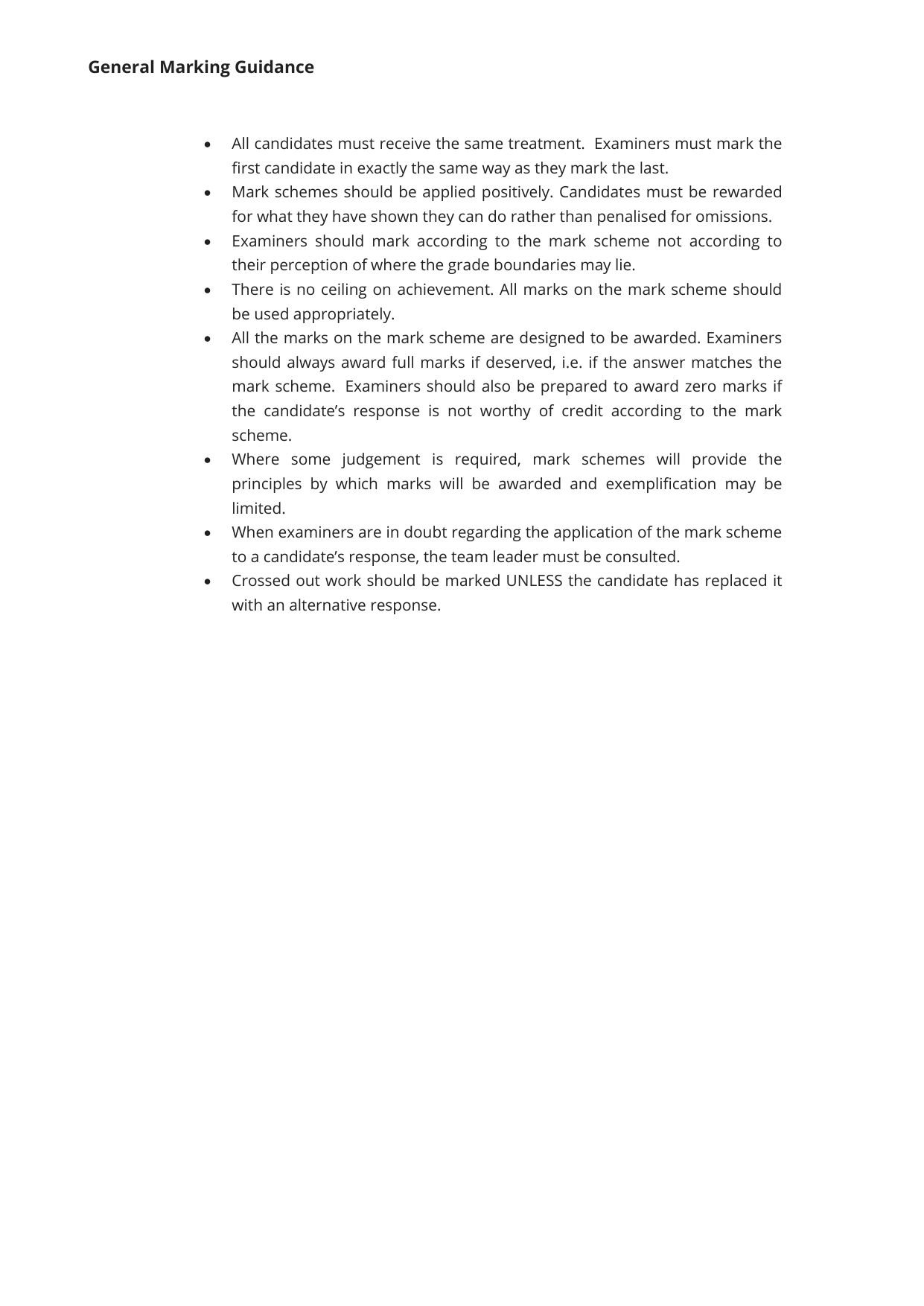 Pearson Edexcel A Level History Paper 36 2025 Mark Scheme IMG-3