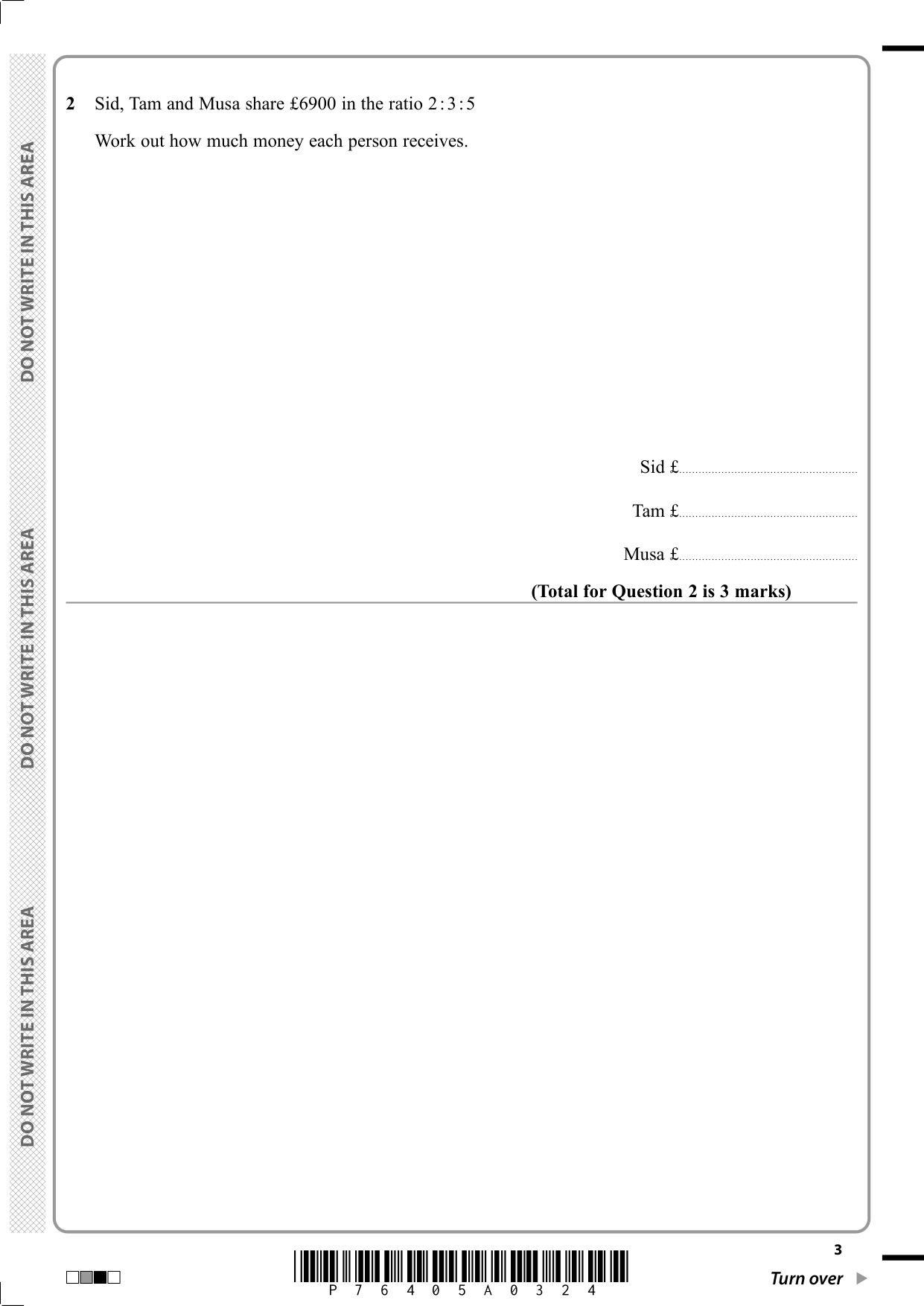 Pearson Edexcel GCSE Maths Paper 2H 2025 Question Paper PDF IMG-3