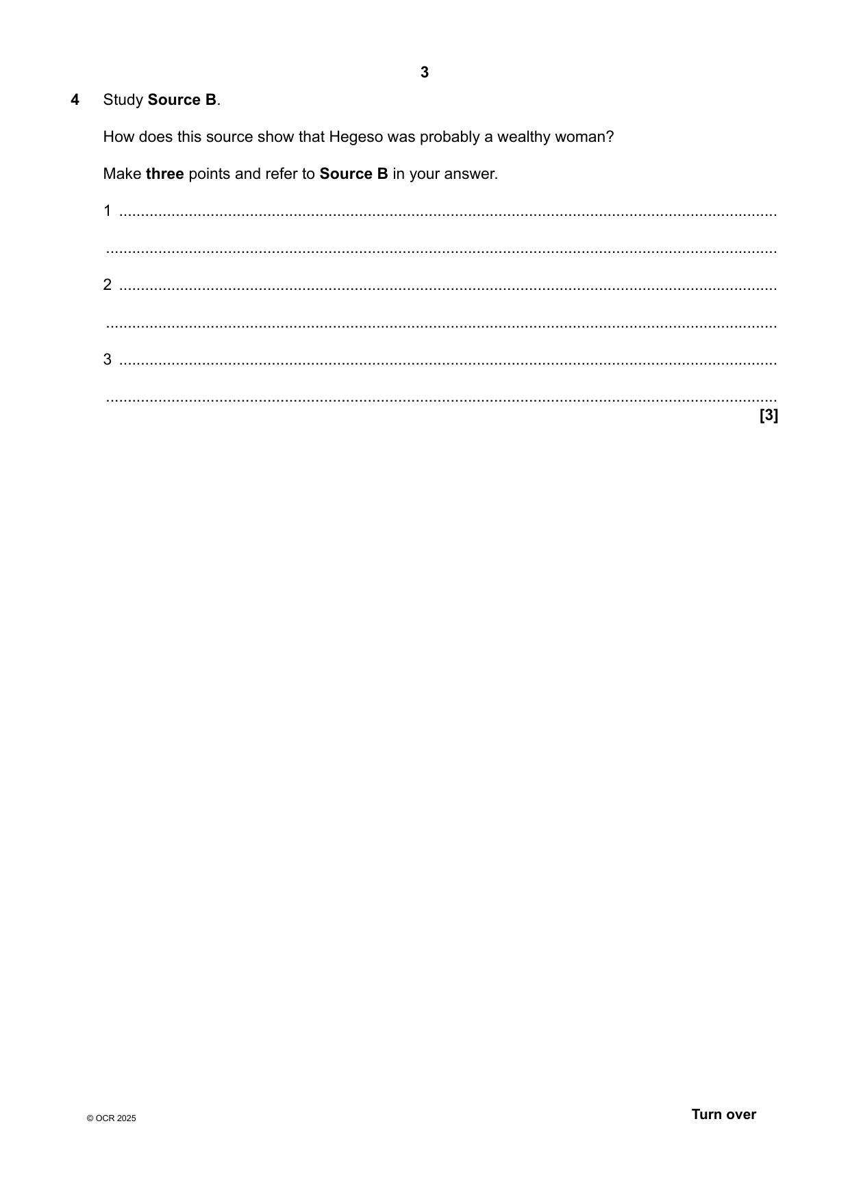 OCR GCSE Classical Greek Paper 6 2025 Question Paper IMG-3