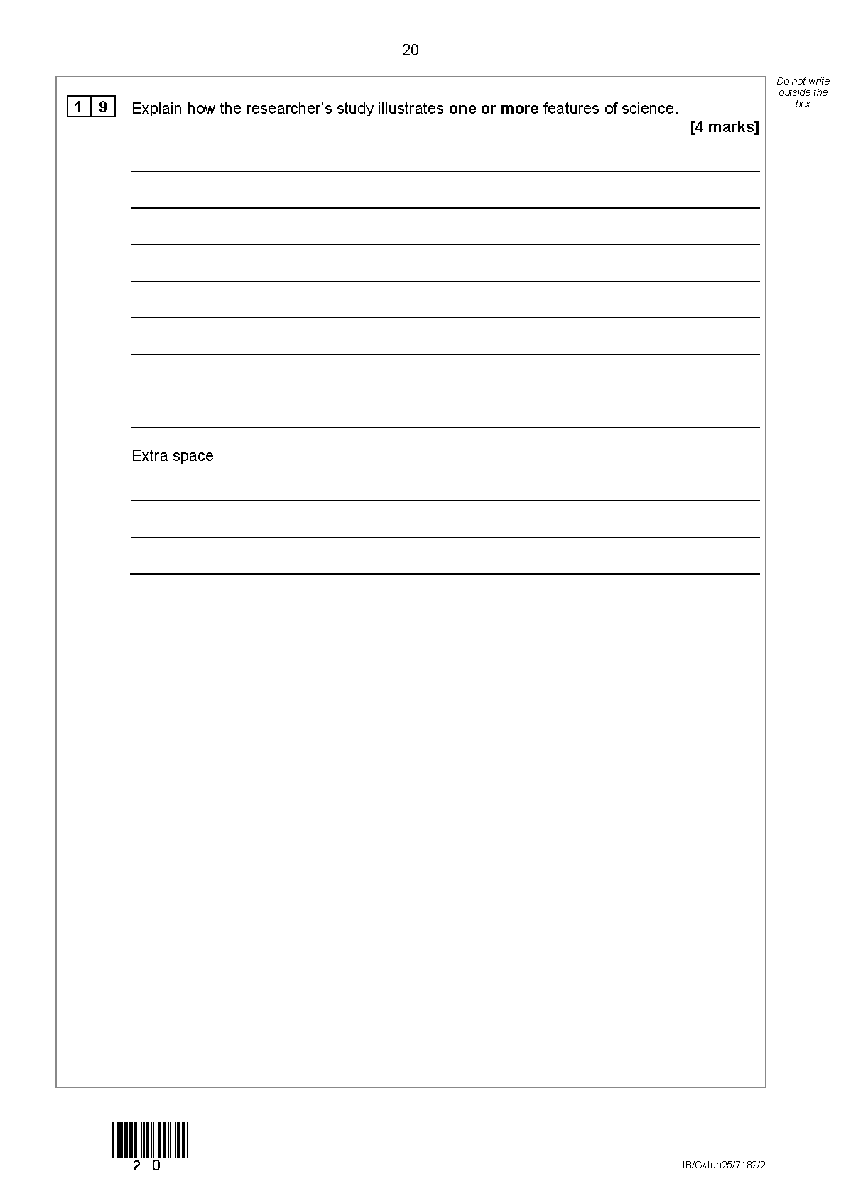 AQA A Level Psychology Paper 2 2025 Question Paper IMG-1