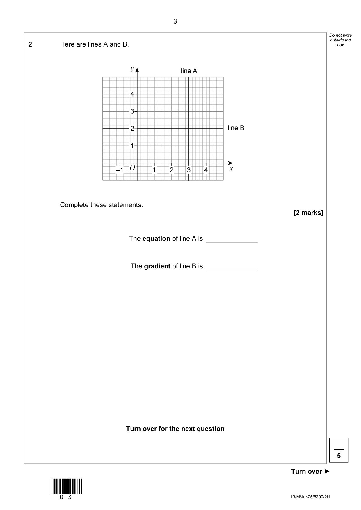AQA GCSE Maths  Paper 2H 2025 Question Paper IMG-3