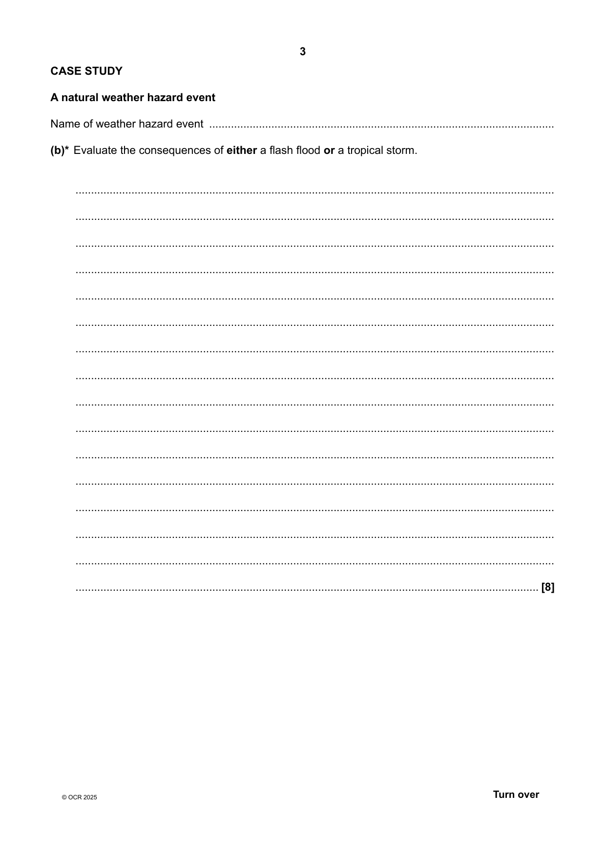 OCR GCSE Geography B Paper 1  2025 Question Paper PDF IMG-3