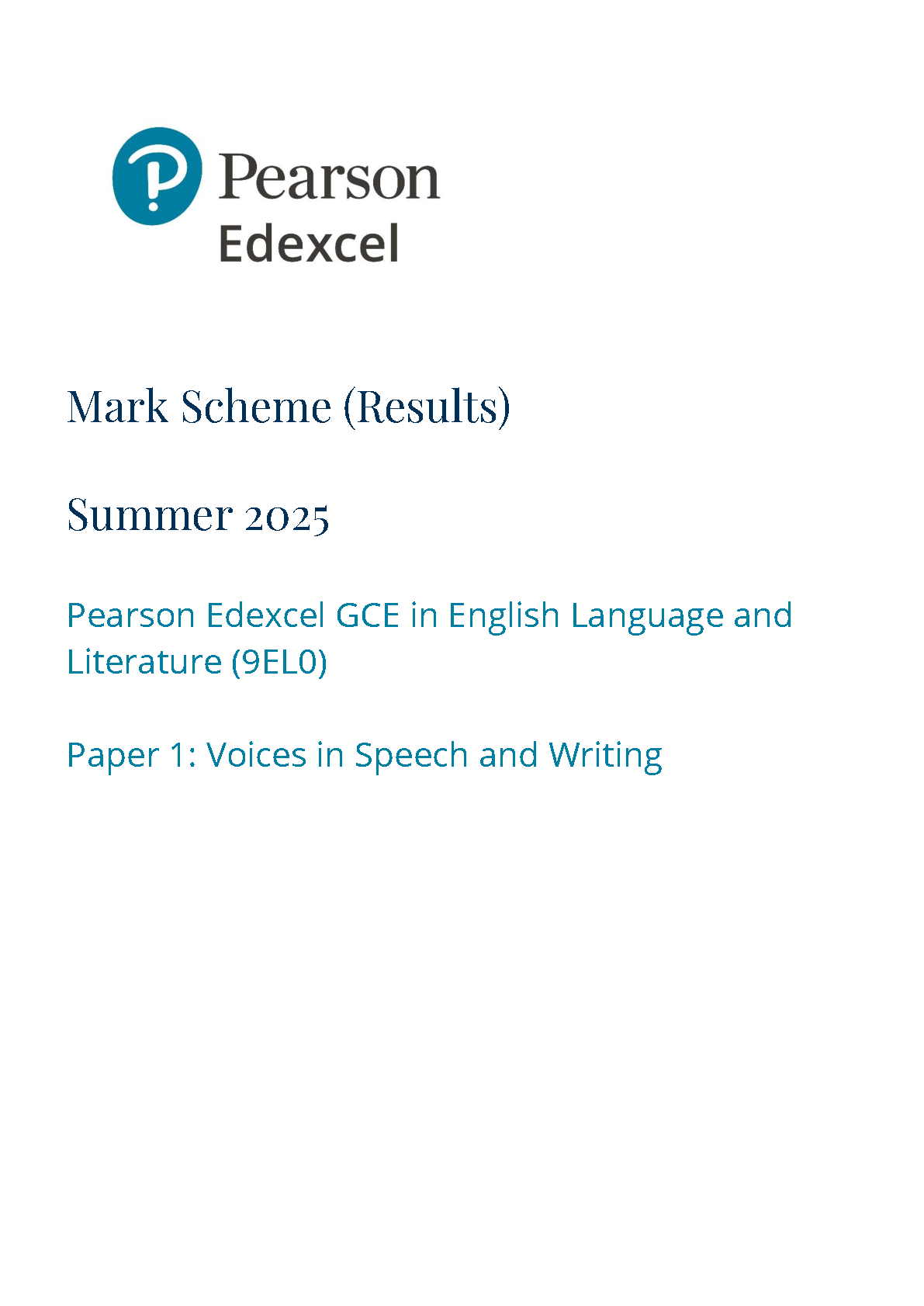 Pearson Edexcel A Level English Language and Literature MS IMG-1