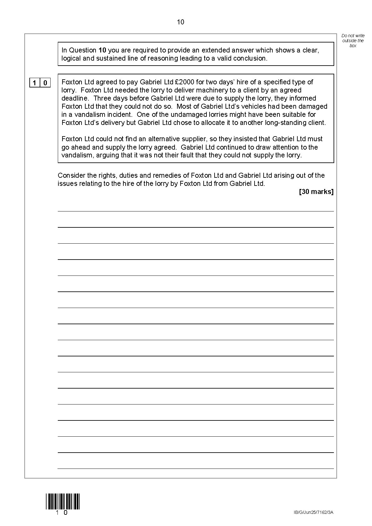 AQA A Level Law Paper 3A 2025 QP PDF IMG-1