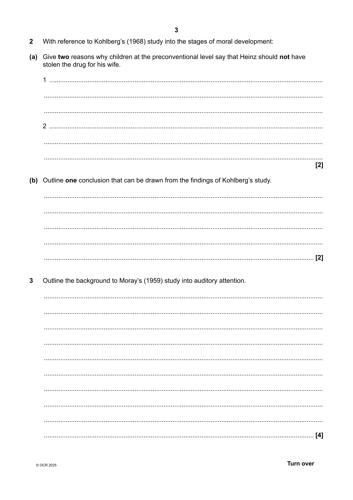 OCR A Level Psychology Paper 2  2025 QP IMG-3