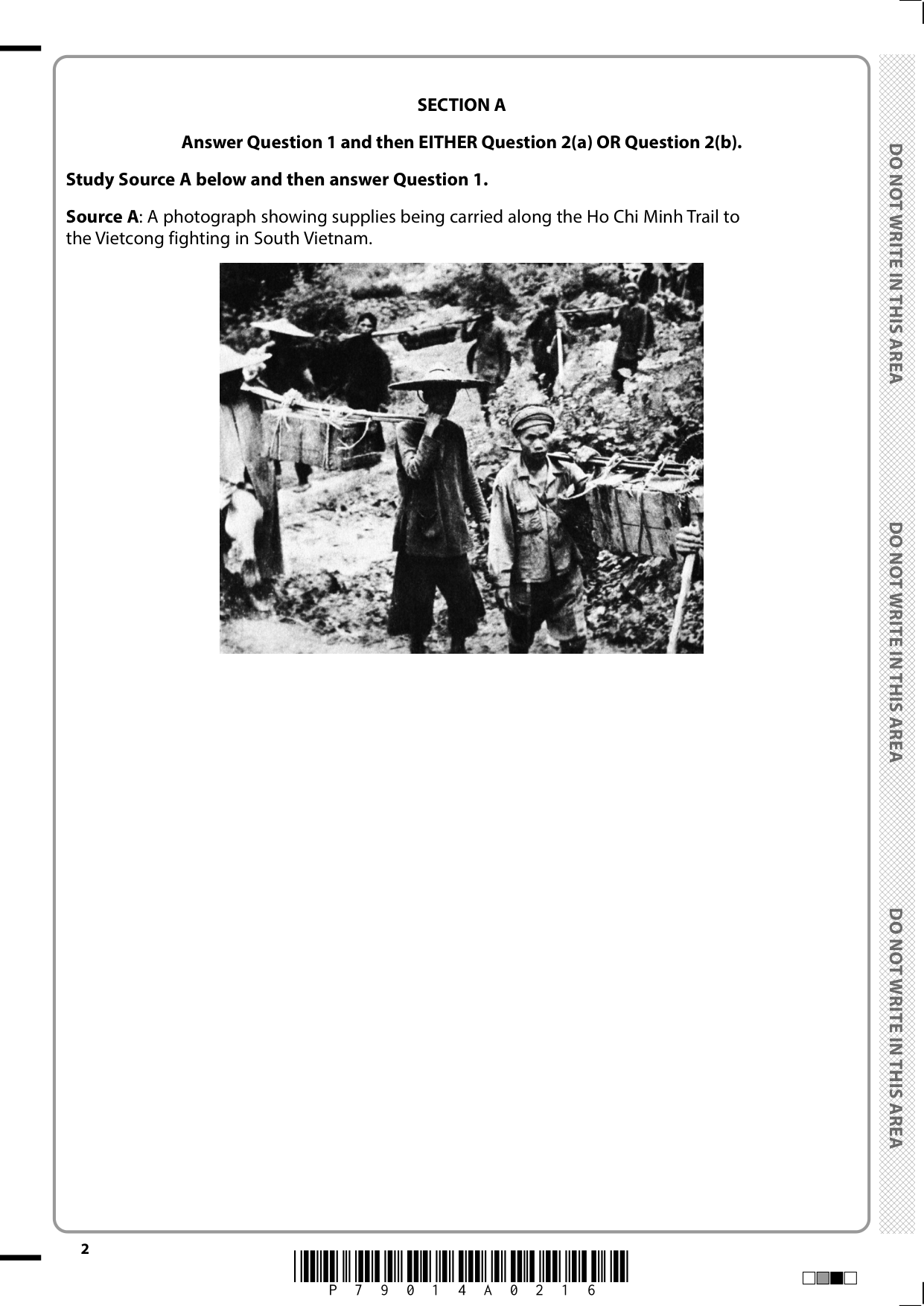Pearson Edexcel GCSE History  Paper 3 Option 332025 QP
