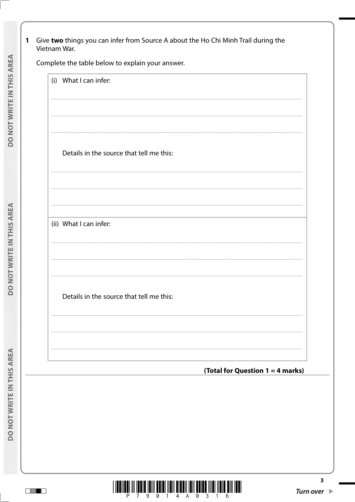 Pearson Edexcel GCSE History  Paper 3 Option 332025 QP IMG-3
