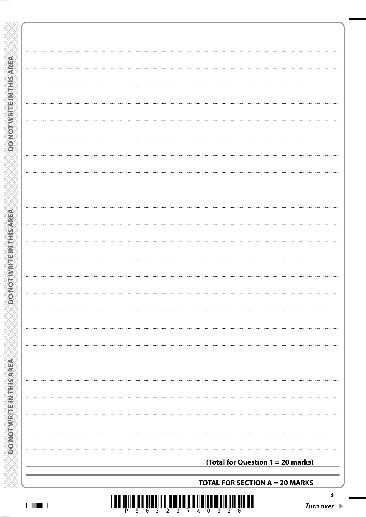 Pearson Edexcel A Level Persian Paper 1 2025 Question Paper IMG-3
