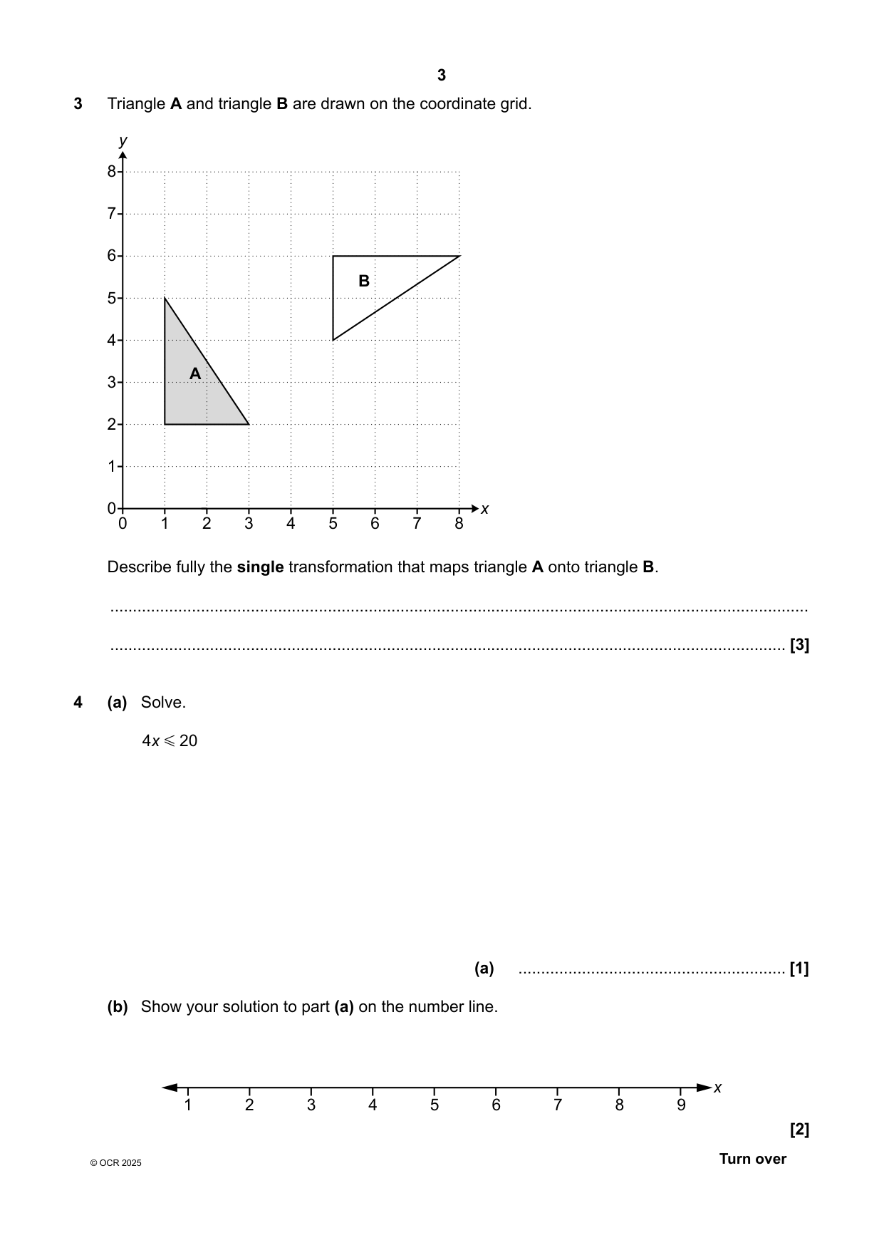 OCR GCSE Maths Paper 5 2025 Question Paper IMG-3
