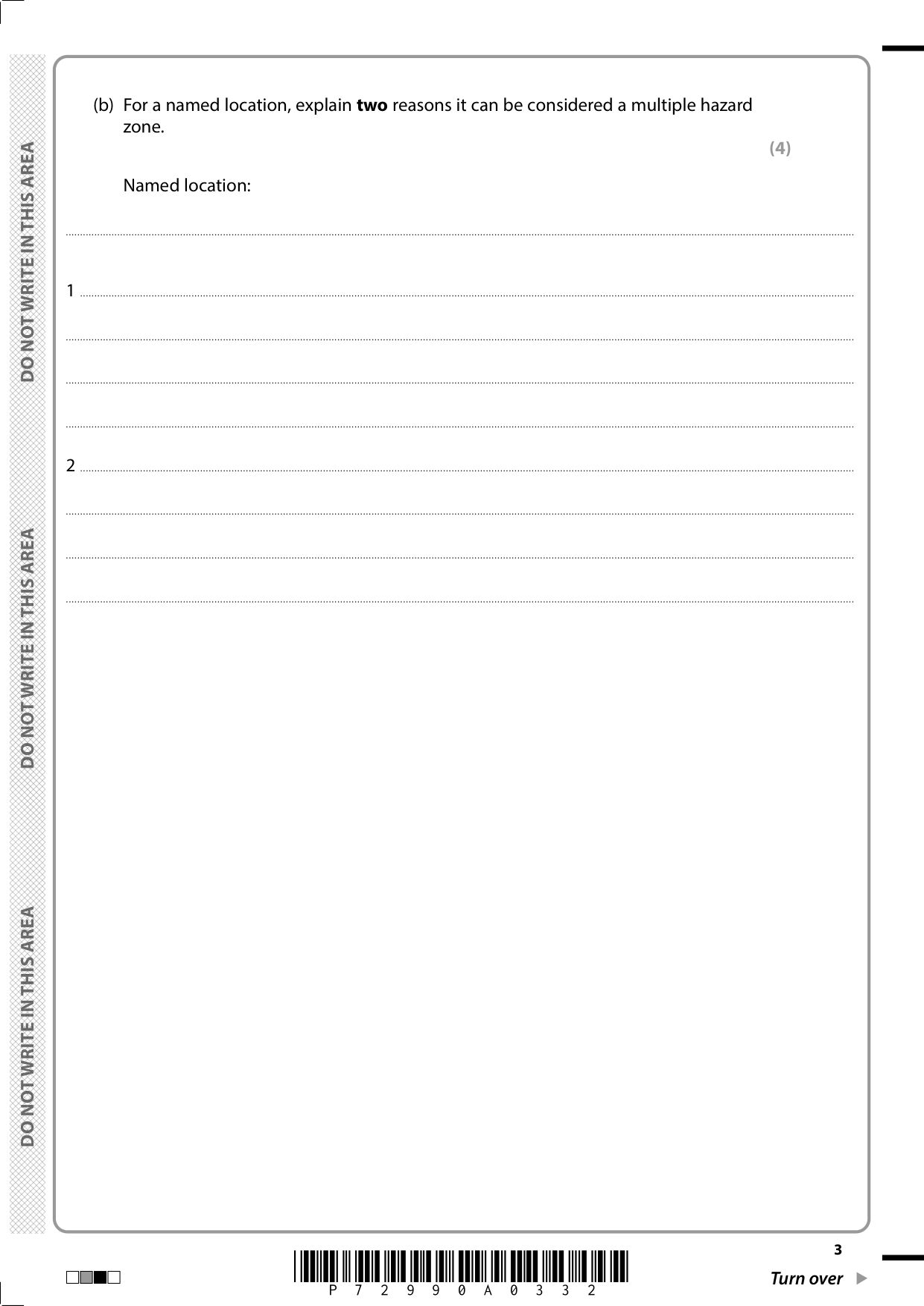 Pearson Edexcel AS Geography 2025 Paper 1 Question Paper PDF IMG-3