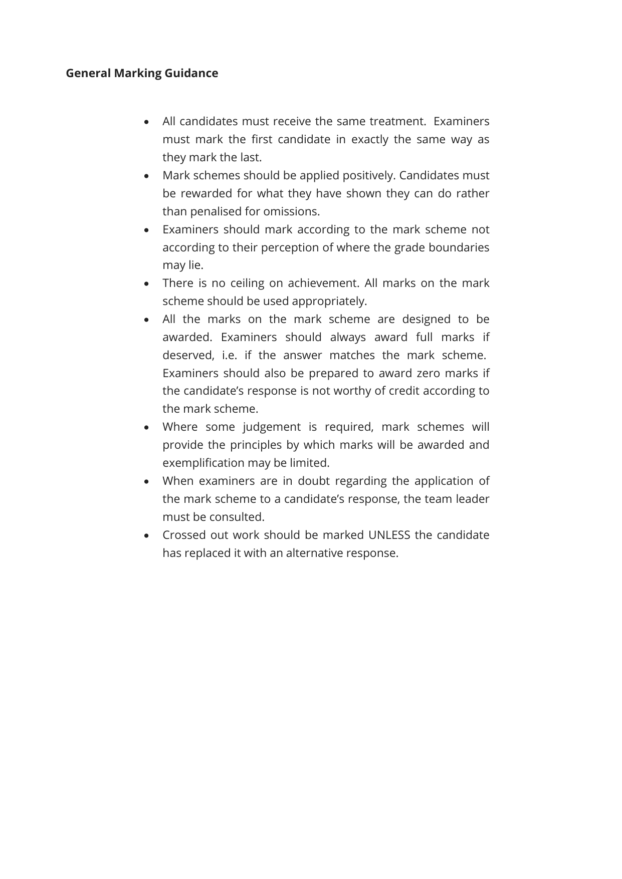 Pearson Edexcel GCSE French Paper 4H 2025 Mark Scheme PDF IMG-3