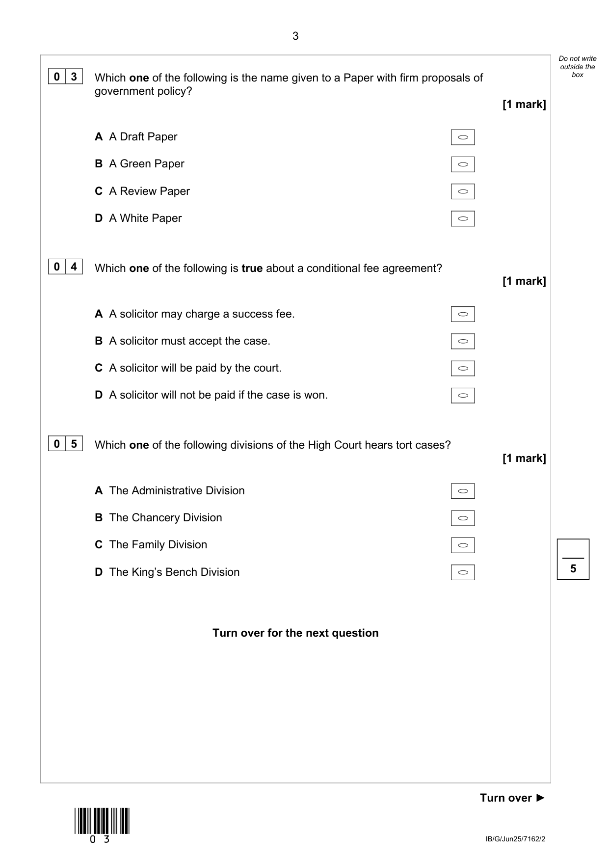 AQA A Level Law  Paper 2 2025 QP PDF IMG-3