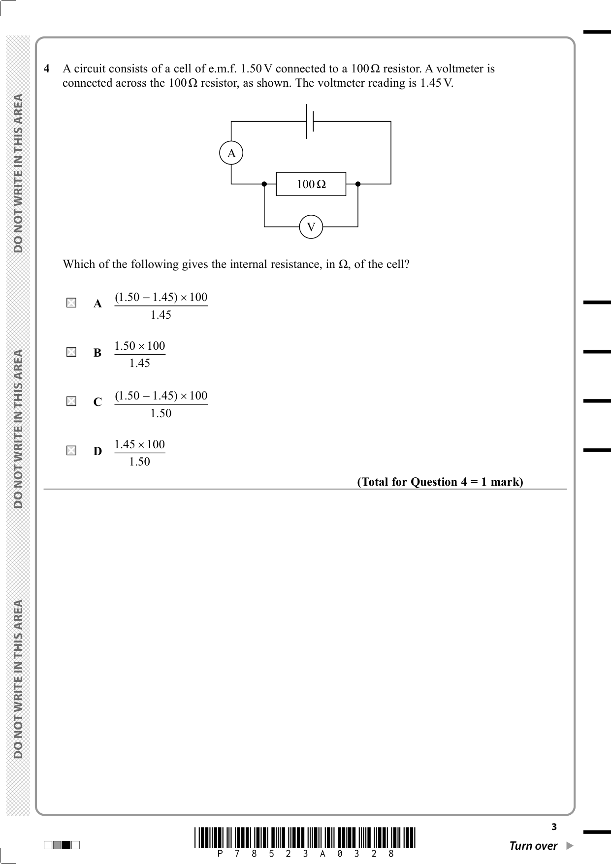 Pearson Edexcel AS Physics 2025 Paper 1 Question Paper PDF IMG-3
