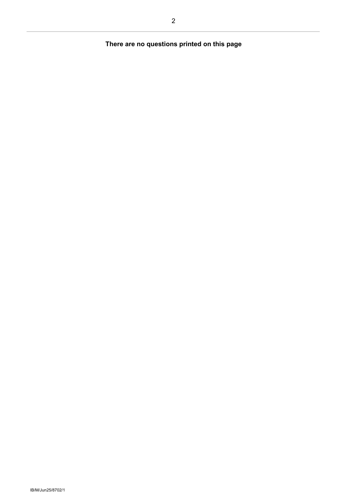 AQA GCSE English Literature Paper 1 2025 Question Paper