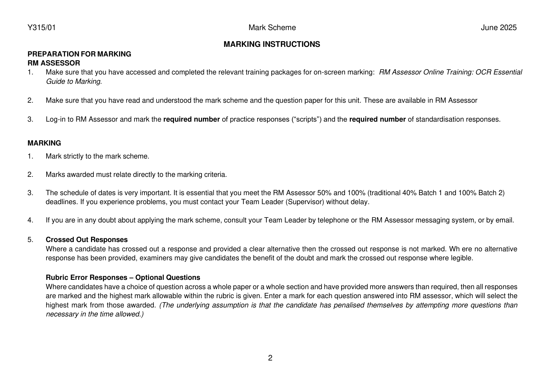 OCR A Level History A Nature Warfare 2025 Mark Scheme IMG-3