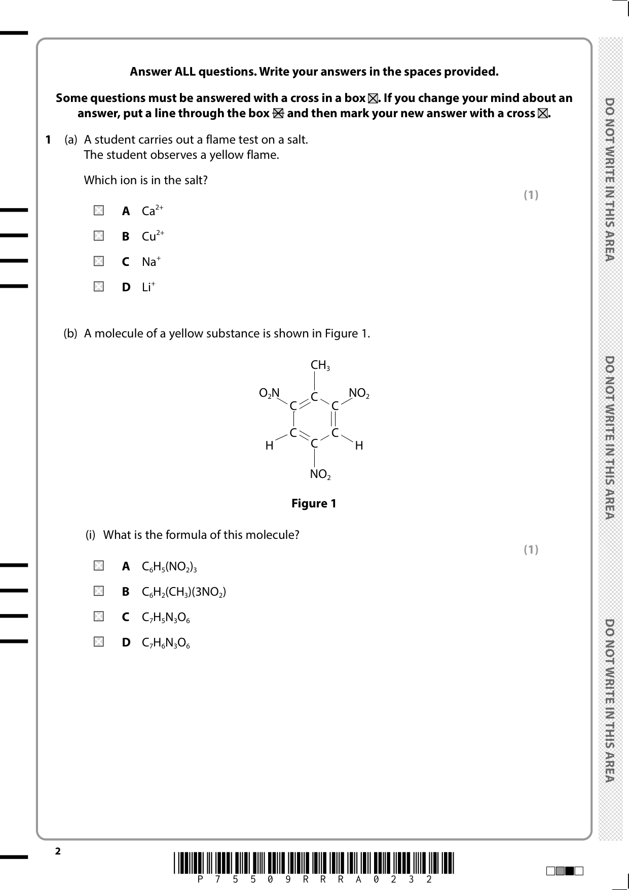 Pearson Edexcel GCSE Chemistry Paper 2H 2025 Question Paper