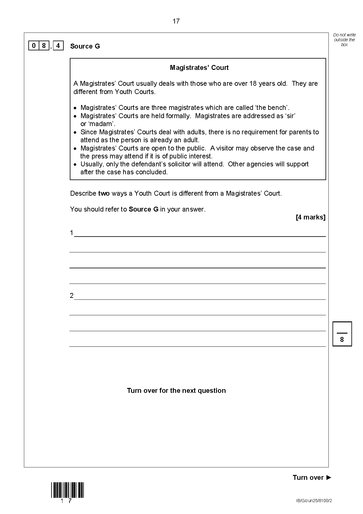 AQA GCSE Citizenship Studies Paper 2 2025 QP IMG-1