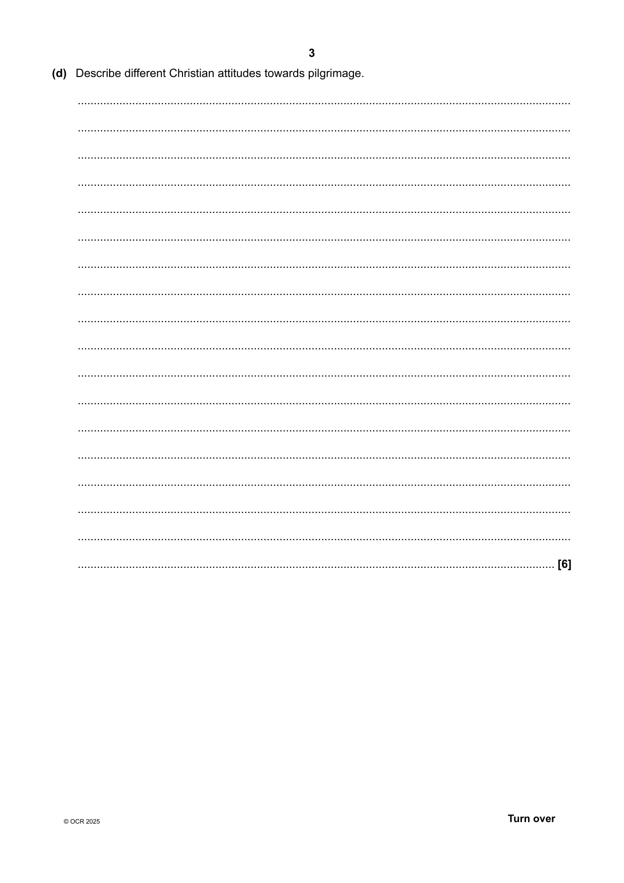OCR GCSE Religious Studies Paper 1  2025 QP PDF IMG-3