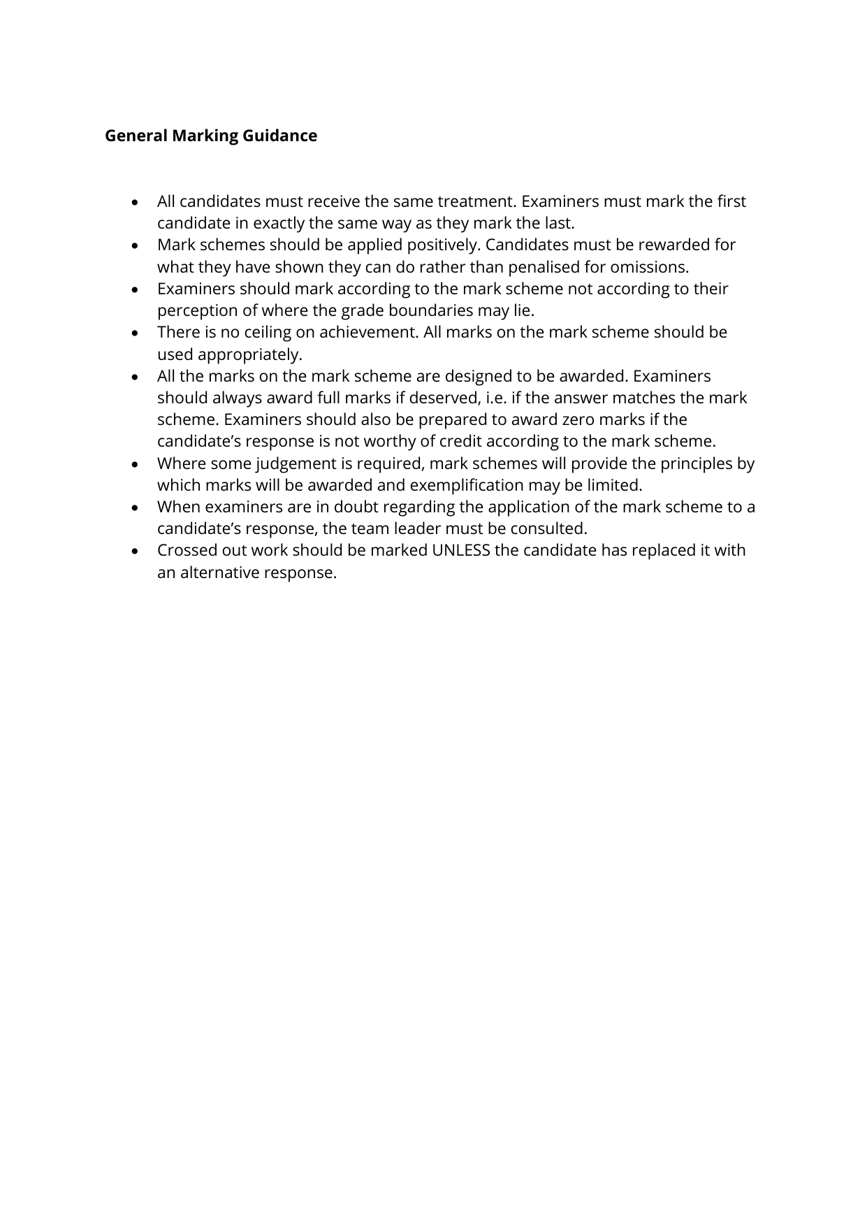 Pearson Edexcel AS Biology Paper 2 2025 Mark Scheme IMG-3