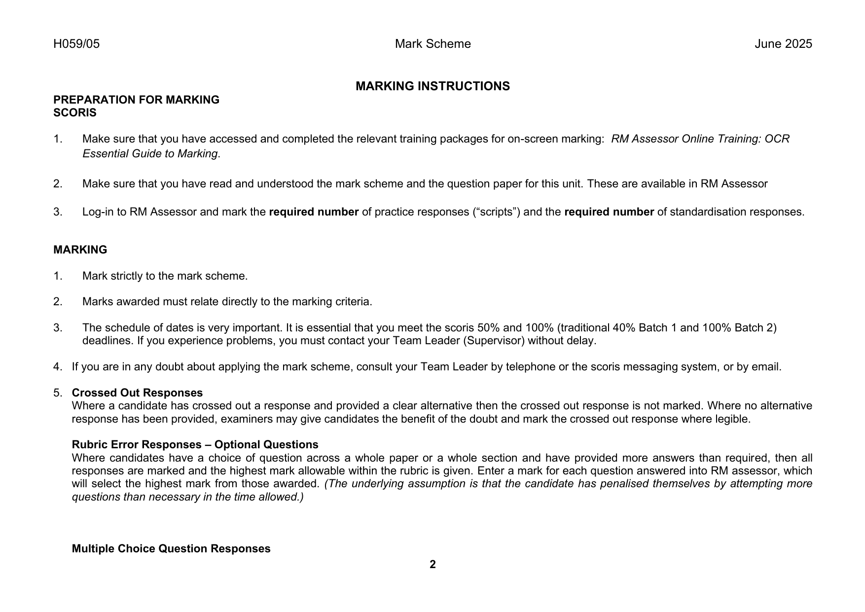 OCR AS Drama and Theatre Paper 5 Mark Scheme IMG-3