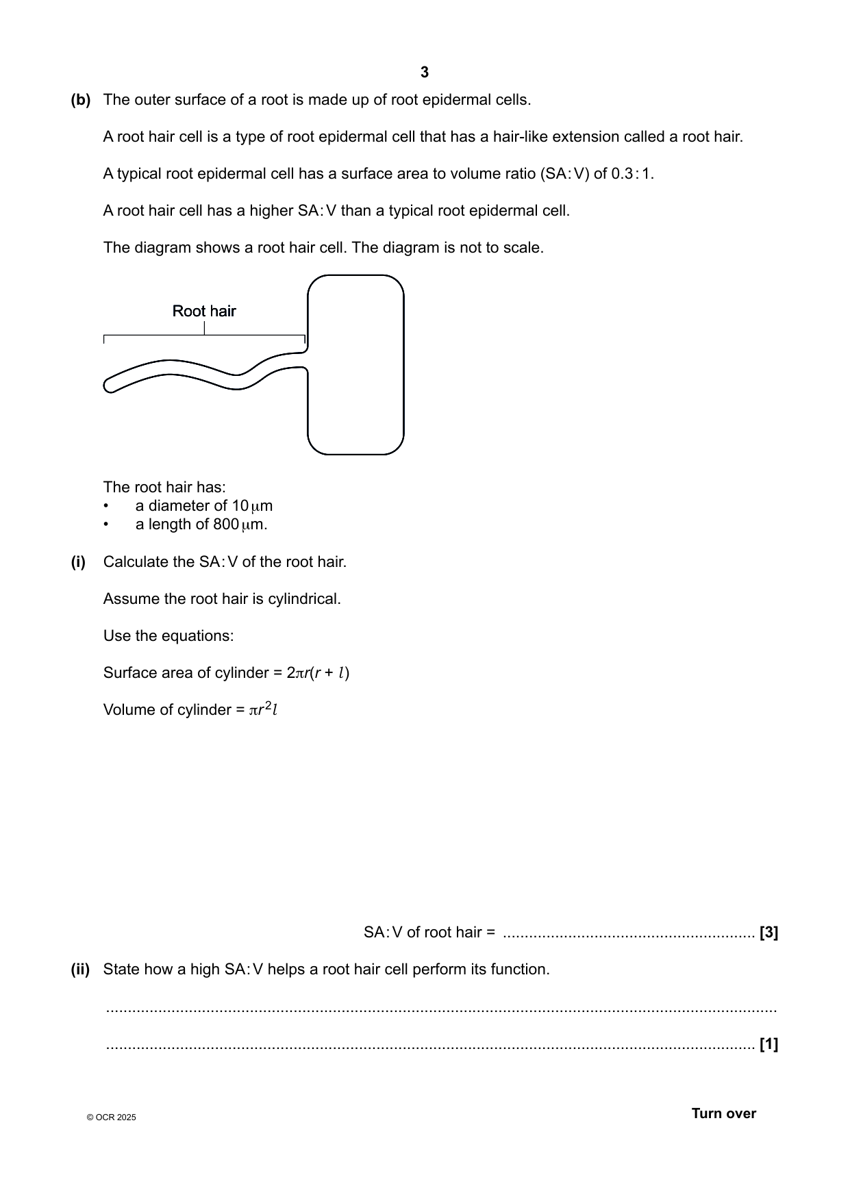 OCR A Level Biology A Paper 3 2025 Question Paper IMG-3