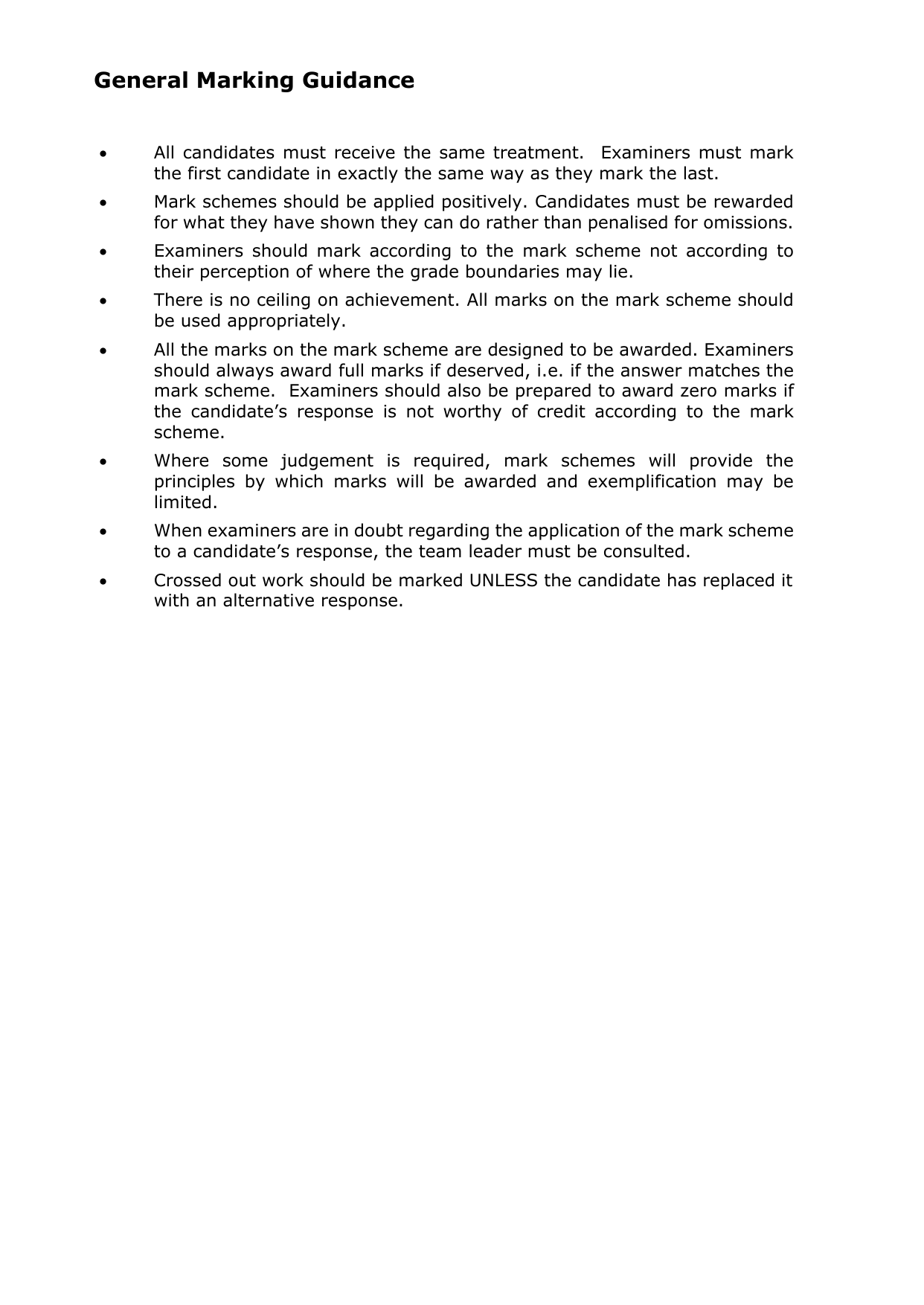 Pearson Edexcel A Level Biology Paper 1 2025 mark scheme IMG-3