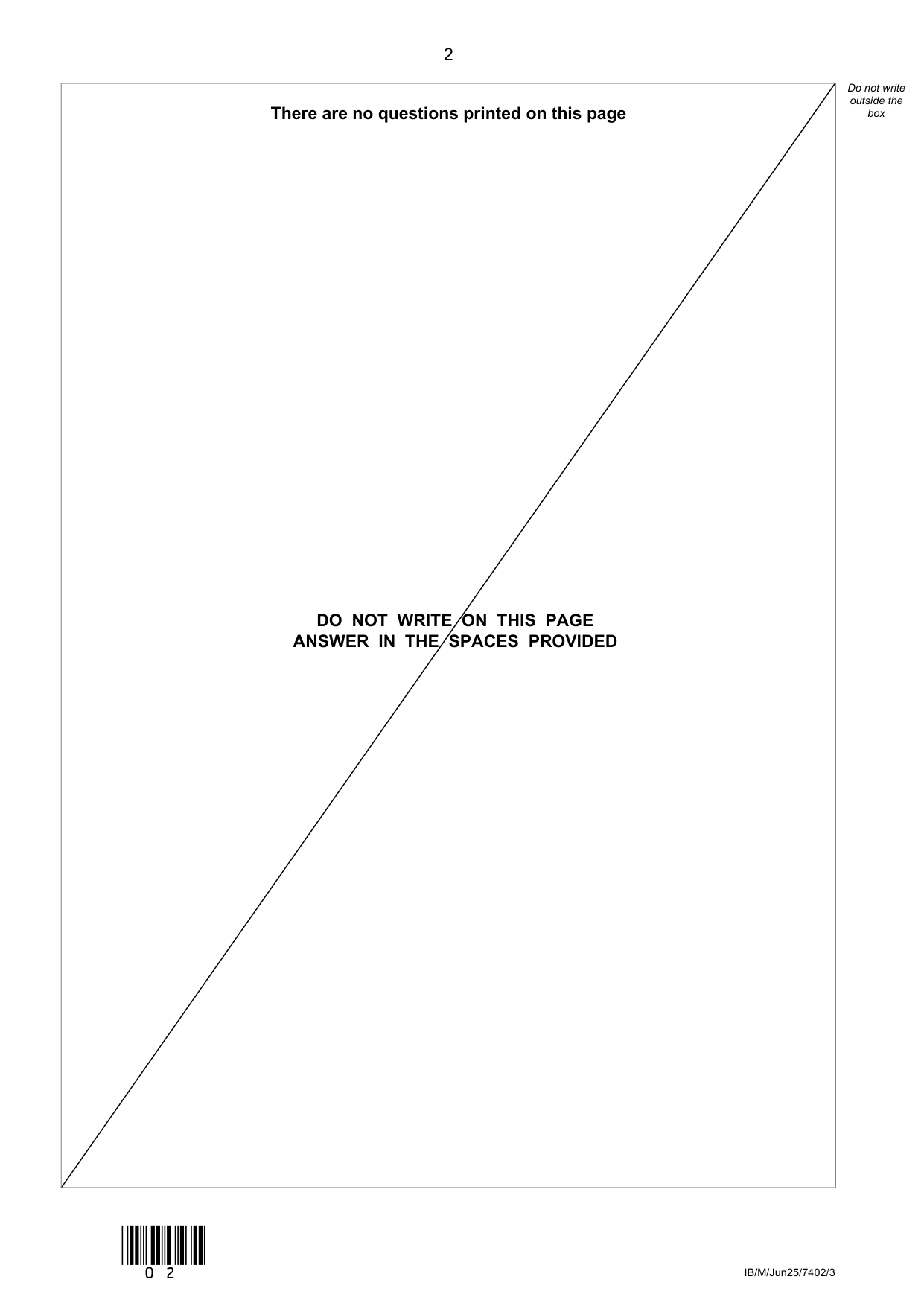 AQA A Level Biology Paper 3 2025 Question Paper PDF