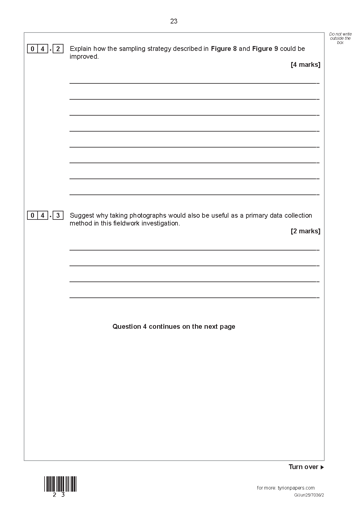 AQA AS Geography Paper 2 2025 QP IMG-1