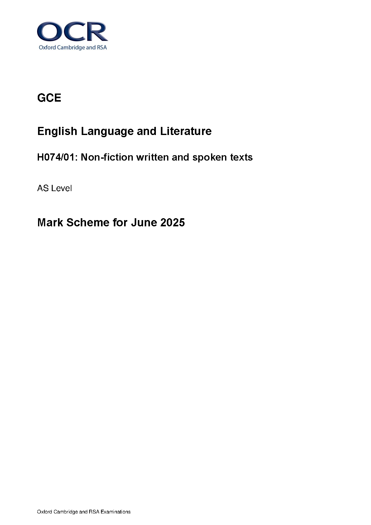 OCR AS English Language and Literature Paper 1 Ms IMG-1