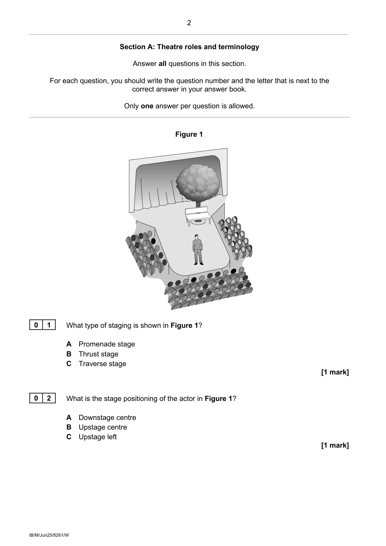 AQA GCSE Drama 2025 Question Paper
