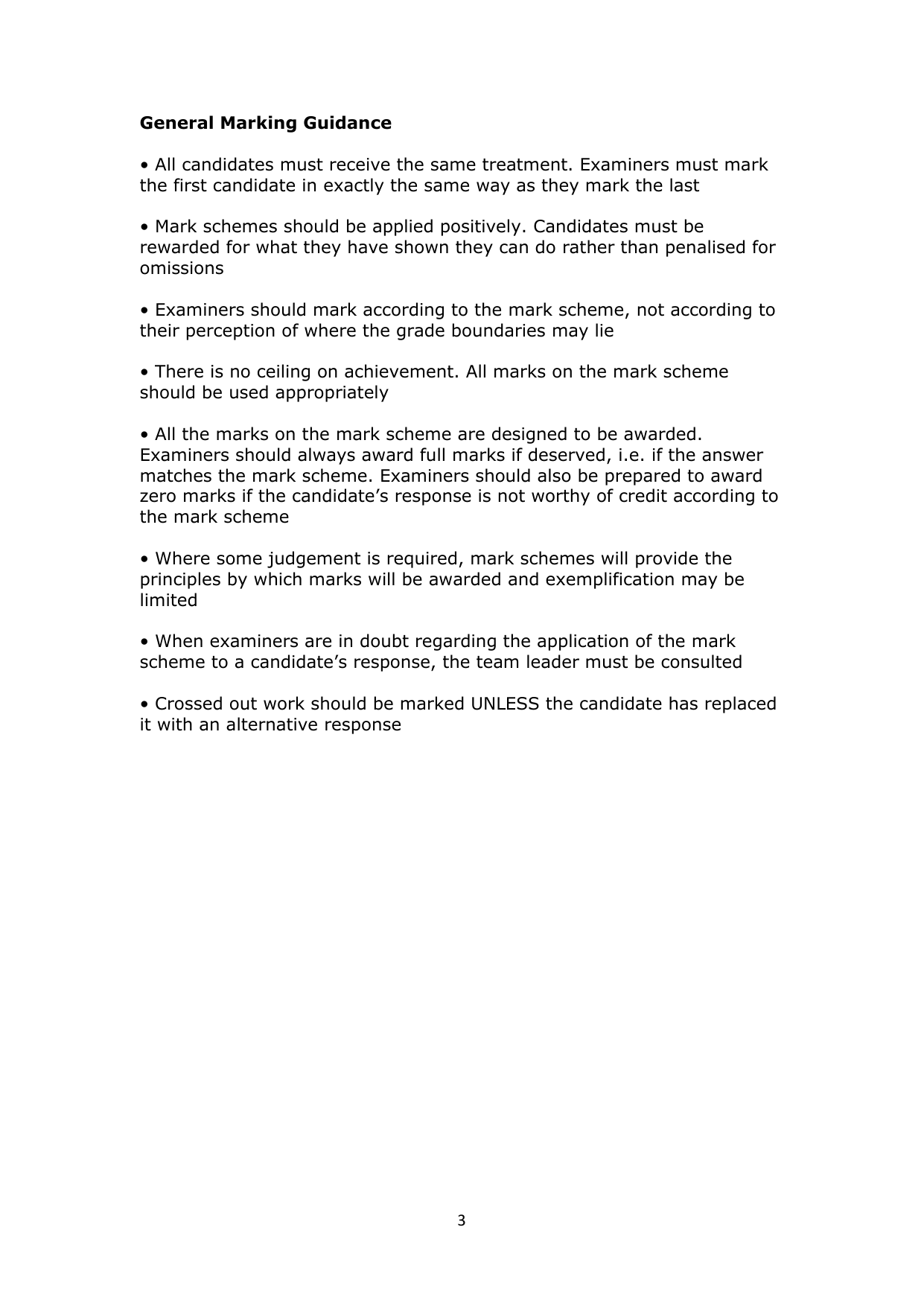 Pearson Edexcel GCSE Drama Paper 3A 2025 Mark Scheme PDF IMG-3