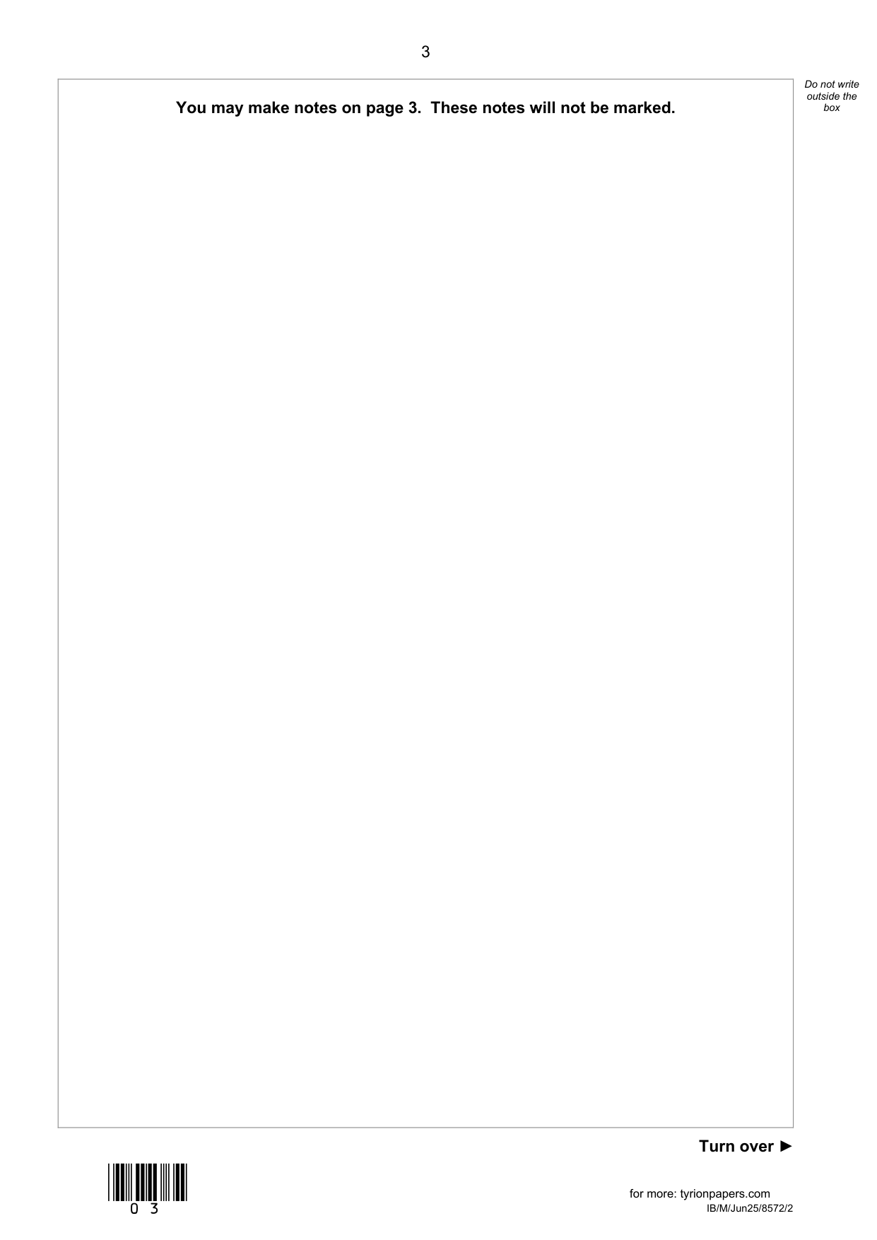 AQA GCSE Media Studies Paper 2 2025 Question Paper IMG-3